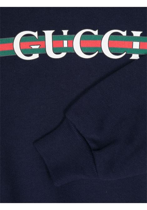 Felpa Girocollo Con stampa Gucci Kids GUCCI | FELPE E TUTE | 793528 XJGPJ4392